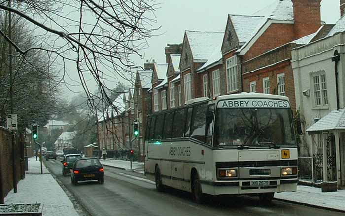 Abbey Coaches Leyland Tiger Plaxton Paramount 3200 XIB2679